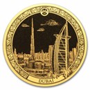 2025 Solomon Islands 1/100 oz Gold Dubai (Blister Pack)