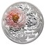2025 Solomon Islands 2 oz Silver 3D Peony Flower (w/ Box & COA)