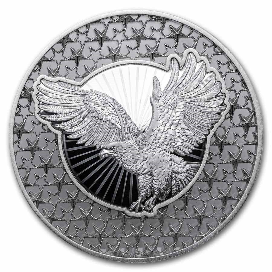 2025 Solomon Islands 2 oz Silver Filigree American Eagle