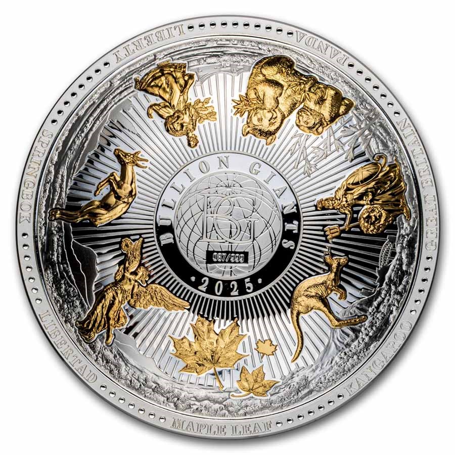 2025 Solomon Islands 50 gram Silver The Bullion Giants