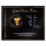 2025 Somalia 1 oz Silver Golden Enigma African Wildlife Elephant