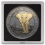2025 Somalia 1 oz Silver Golden Enigma African Wildlife Elephant