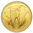 2025 South Africa 1 oz Gold Big Five Elephant BU