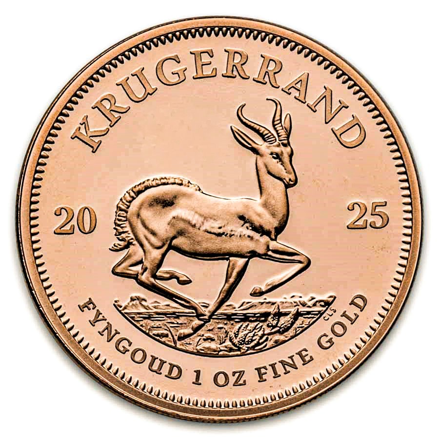 2025 South Africa 1 oz Gold Krugerrand BU