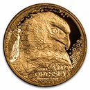 2025 South Africa 1 oz Gold The Odyssey Series: Bateleur Eagle