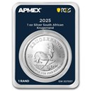 2025 South Africa 1 oz Silver Krugerrand (MD® Premier + PCGS FS)