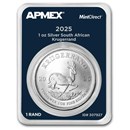 2025 South Africa 1 oz Silver Krugerrand (MintDirect® Single)