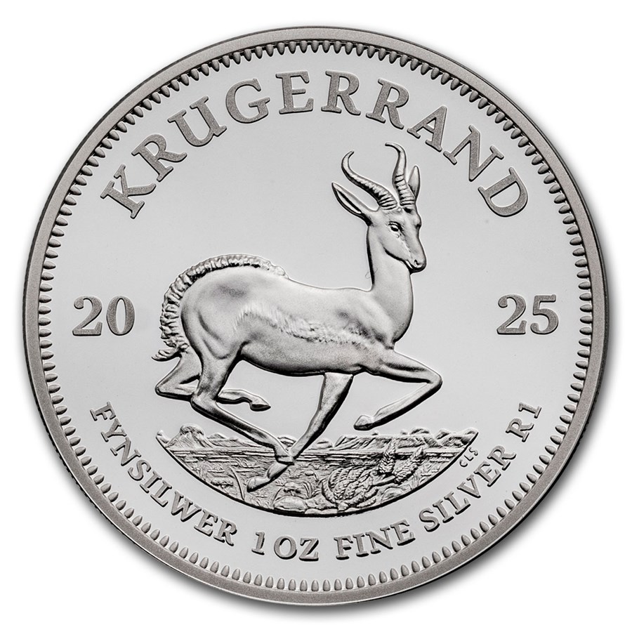 2025 South Africa 1 oz Silver Krugerrand Proof