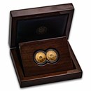 2025 South Africa 2-Coin Gold Big Five Rhino Proof Set Box & COA
