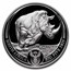 2025 South Africa 2-Coin Silver Big Five Rhino Proof Set