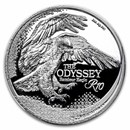 2025 South Africa 2 oz Silver The Odyssey Series: Bateleur Eagle