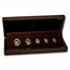 2025 South Africa 5-coin Gold Krugerrand Fractional Proof Set