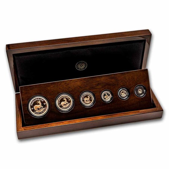 2025 South Africa 6-coin Gold Krugerrand Proof Set 2025 South Africa 6-coin Gold Krugerrand Proof Set