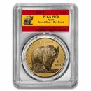 2025 Spain 1 oz Gold Reverse Proof Bear Doubloon PR-70 PCGS