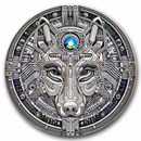 2025 The Wolf United Crypto States 2 oz Antique Silver