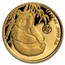 2025 Tristan Da Cunha Lucky Panda Artist 8-Coin Gold Set
