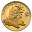 2025 Tristan Da Cunha Lucky Panda Artist 8-Coin Gold Set