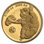2025 Tristan Da Cunha Lucky Panda Artist 8-Coin Gold Set