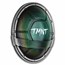 2025 TUV 1.5 oz Silver TMNT Colorized & Antiqued Domed Shell Coin