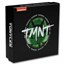 2025 TUV 1.5 oz Silver TMNT Colorized & Antiqued Domed Shell Coin