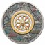 2025 Tuvalu 2 oz Silver Colorized & Antiqued Ferris Wheel (Box)