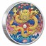 2025 Tuvalu 3 oz Silver Imperial Dragon Colorized Proof Coin