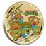 2025 Tuvalu TMNT Colorized Collector Coin (In Card)