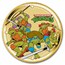 2025 Tuvalu TMNT Colorized Collector Coin (In Card)