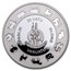 2025 Vanuatu 1 oz Silver Year of the Snake Gold Gilded w/ Pearl