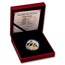 2025 Vanuatu 1 oz Silver Year of the Snake Gold Gilded w/ Pearl