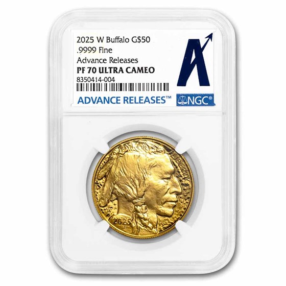 2025-W 1 oz Proof Gold Buffalo PF-70 NGC (Advanced Release) 2025-W 1 oz Proof Gold Buffalo PF-70 NGC (Advanced Release)