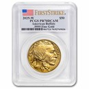 2025-W 1 oz Proof Gold Buffalo PR-70 PCGS (FirstStrike®)