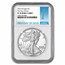 2025-W 1 oz Proof Silver Eagle PF-70 NGC (First Day of Issue)