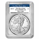 2025-W 1 oz Proof Silver Eagle PR-70 PCGS (FDI, West Point)