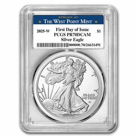 Buy 2024-W 1 oz Silver Eagle PR-70 PCGS FDI | APMEX