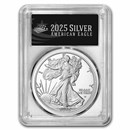 2025-W 1 oz Proof Silver Eagle PR-70 PCGS (FirstStrike®, Black)