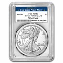 2025-W 1 oz Proof Silver Eagle PR-70 PCGS (FS, West Point)