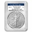 2025-W Burnished Silver Eagle SP-70 PCGS (FDI, West Point Label)