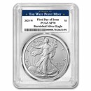 2025-W Burnished Silver Eagle SP-70 PCGS (FDI, West Point Label) 2025-W Burnished Silver Eagle SP-70 PCGS (FDI, West Point Label)