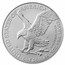 2025-W Burnished Silver Eagle SP-70 PCGS (First Day of Issue)
