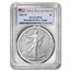 2025-W Burnished Silver Eagle SP-70 PCGS (First Day of Issue)