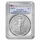 2025-W Burnished Silver Eagle SP-70 PCGS (First Day of Issue) 2025-W Burnished Silver Eagle SP-70 PCGS (First Day of Issue)