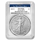 2025-W Burnished Silver Eagle SP-70 PCGS (FS, West Point Label) 2025-W Burnished Silver Eagle SP-70 PCGS (FS, West Point Label)