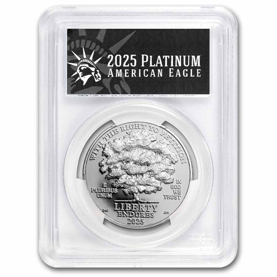2025-W Proof Platinum Eagle PR-70 PCGS (Advanced Release, Black)