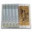 2025 Wyoming Goldback Note Set PCGS-70 (1,5,10,25,50)