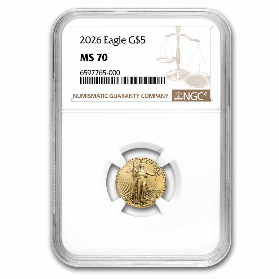 Buy 2026 1/10 oz Gold American Eagle MS-70 | APMEX