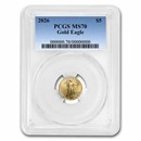 2026 1/10 oz American Gold Eagle MS-70 PCGS