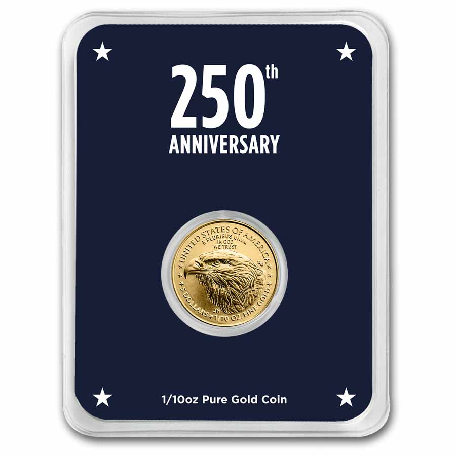 2026 1/10 oz American Gold Eagle - w/Betsy Ross Flag Card | eBay