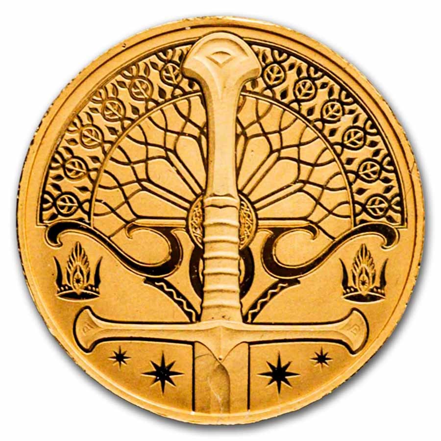 2026 1/2 gram Gold €5 25th Anniversary The Lord of the Rings