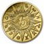 2026 1/2 gram Proof Gold €5 Astro: Aries